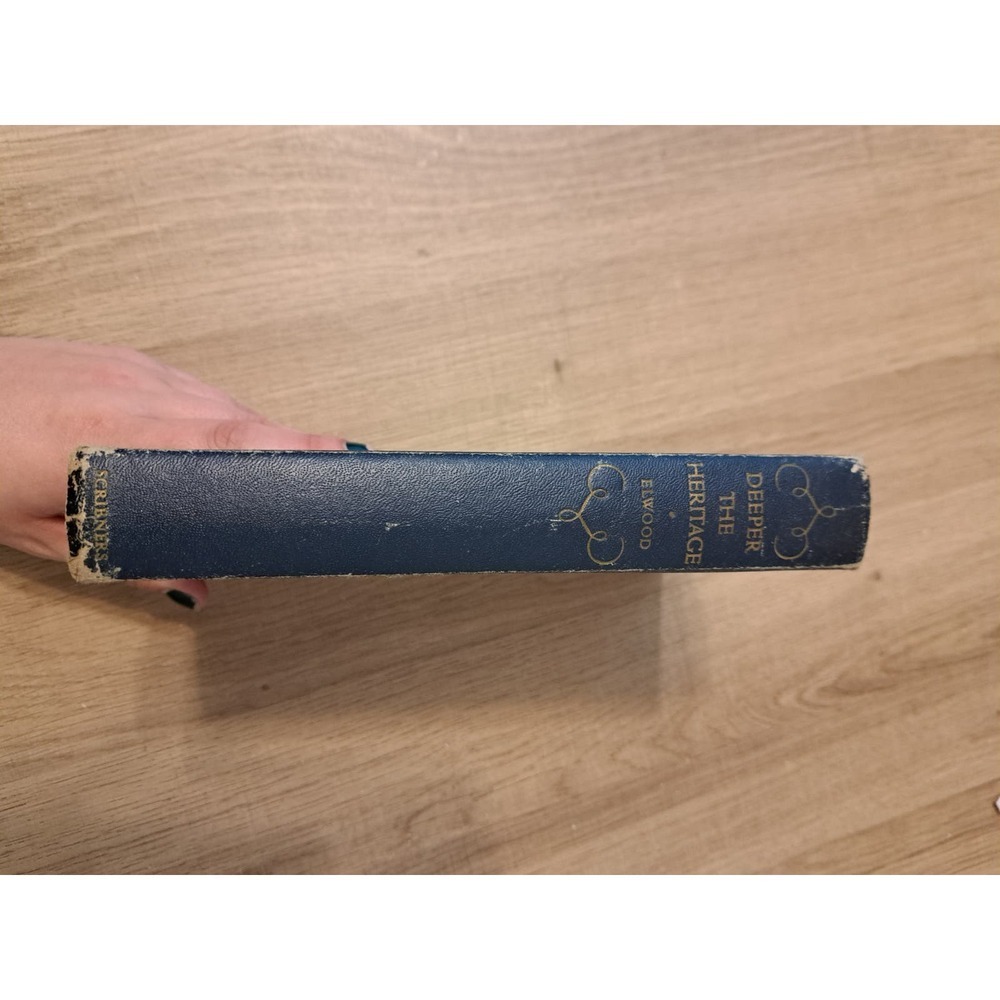 Deeper The Heritage by Muriel Elwood, 1947 Scribner's HC - Picture 2 of 7